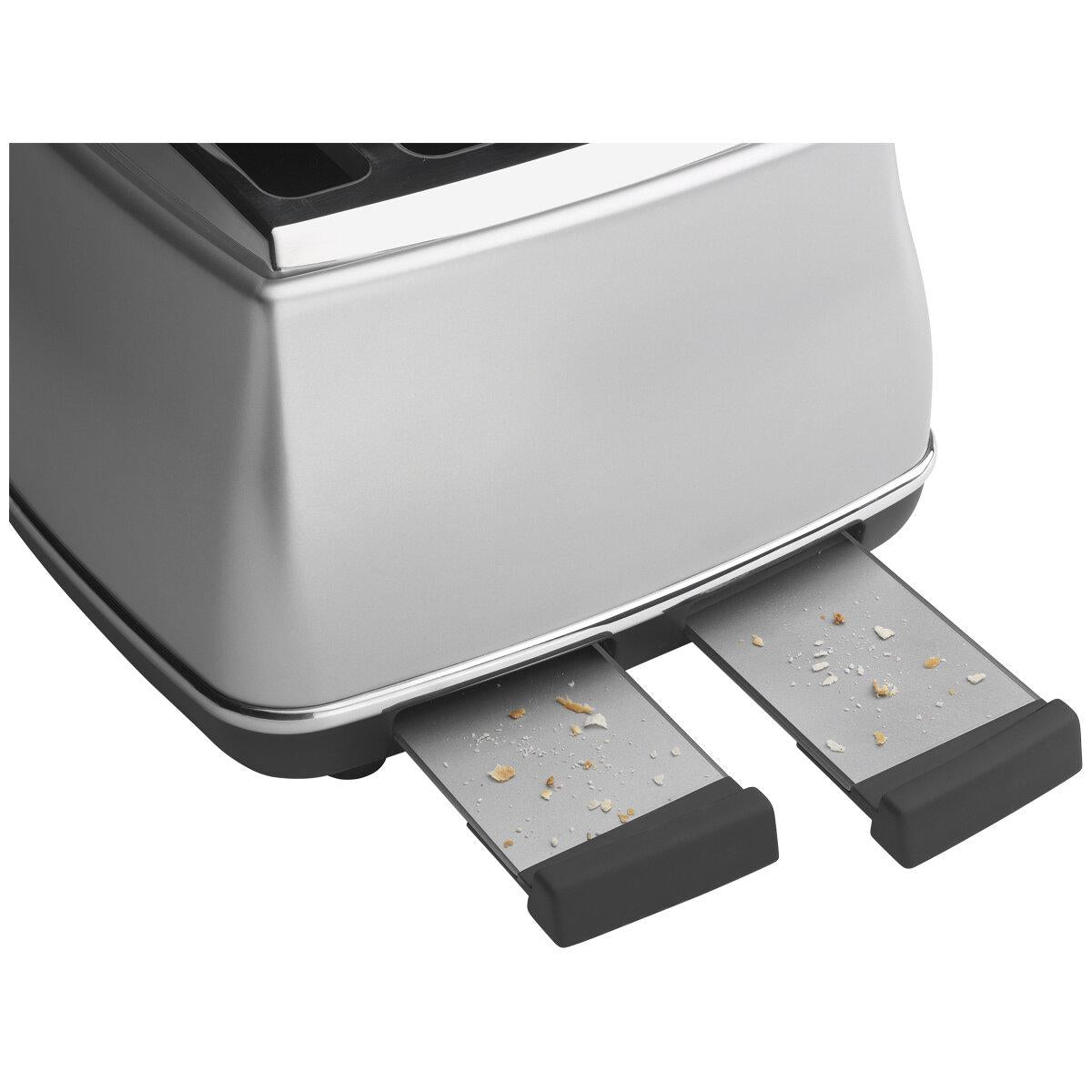 Delonghi Icona Classic 4 Slice Toaster Silver