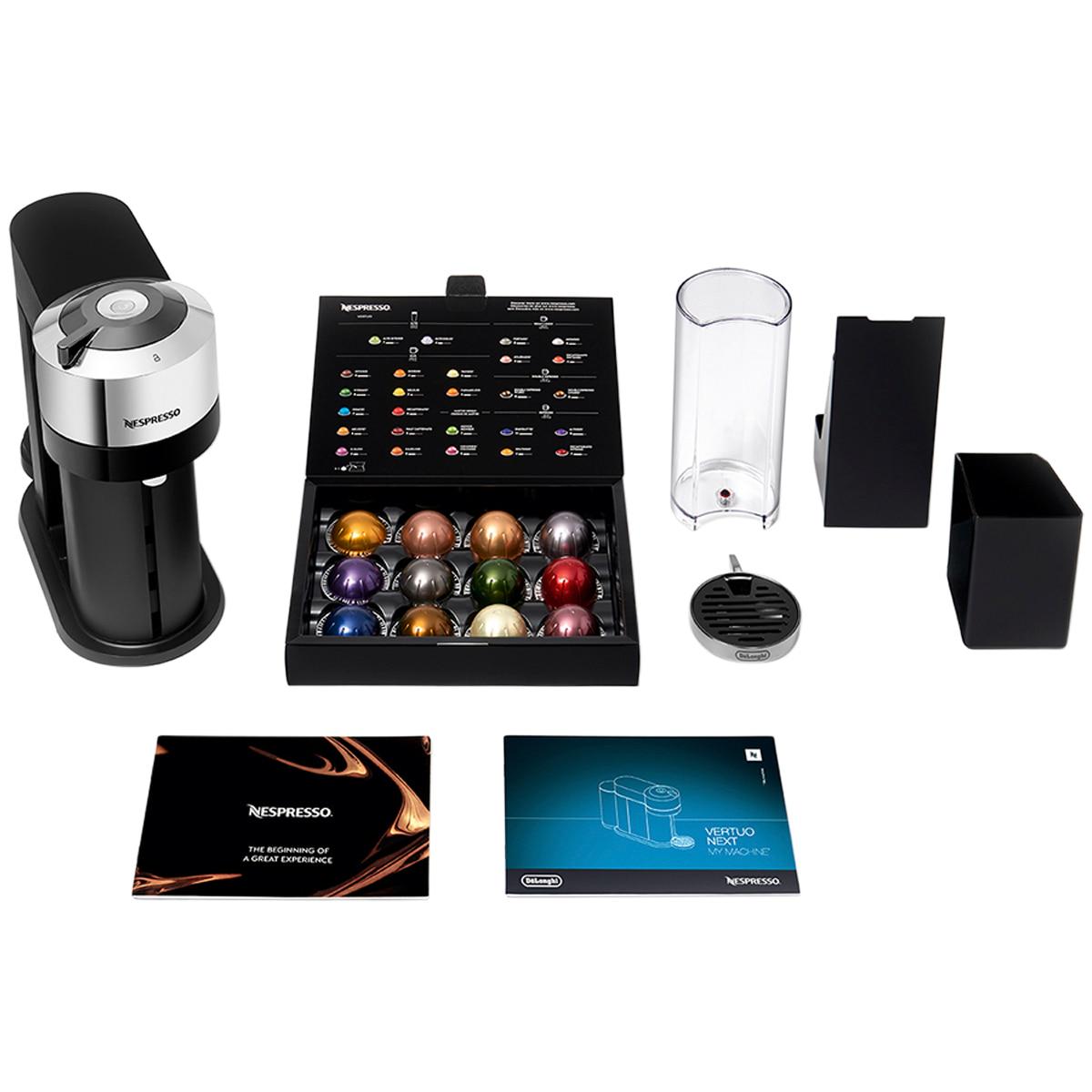 Delonghi Nespresso Vertuo Next Capsule Coffee Machine Black ENV120CAE