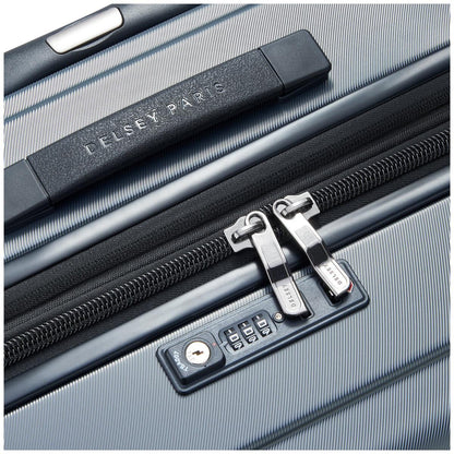 Delsey Helium Edge Hardside Luggage Set 2 Piece Graphite