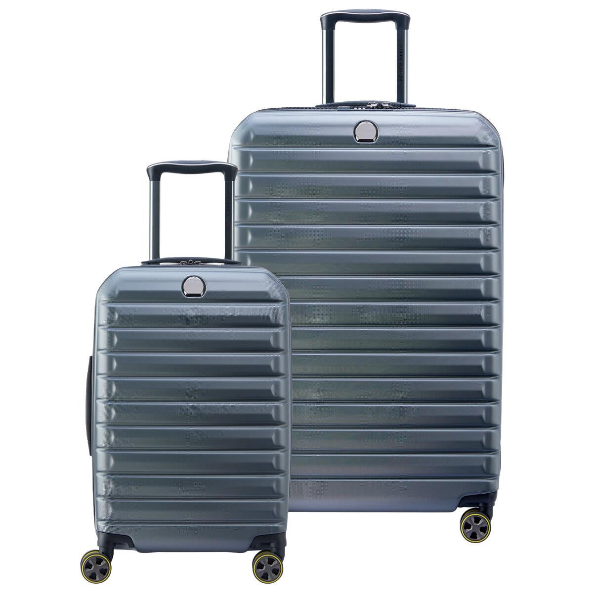 Delsey Helium Edge Hardside Luggage Set 2 Piece Graphite