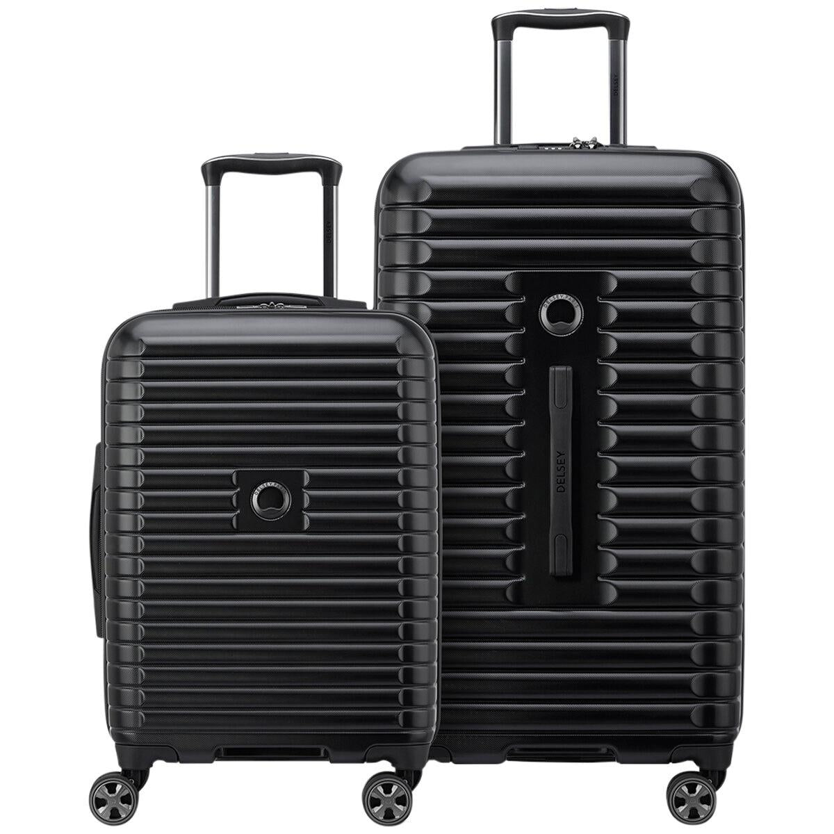 Delsey Paris 2 Piece Luggage Set Silver