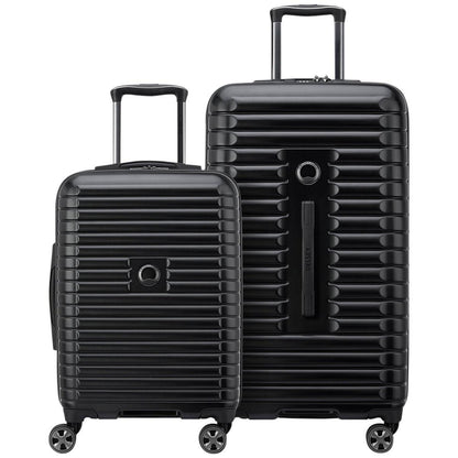 Delsey Paris 2 Piece Luggage Set Silver
