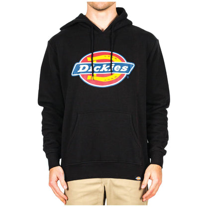 Dickies Relaxed Fit Logo Fleece Hoodie Black