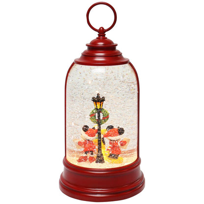 Disney Spinning Lantern Caroler Scene