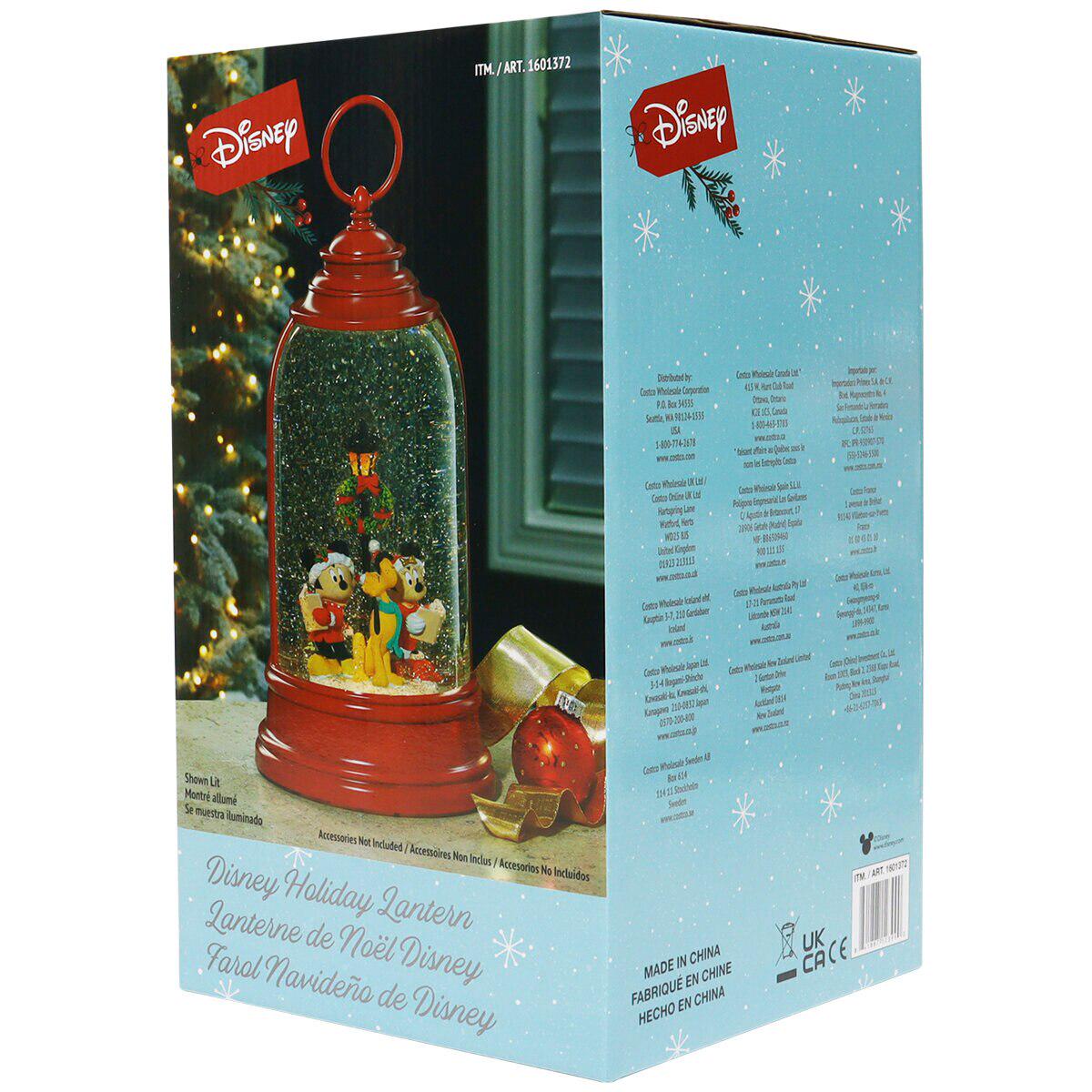 Disney Spinning Lantern Caroler Scene