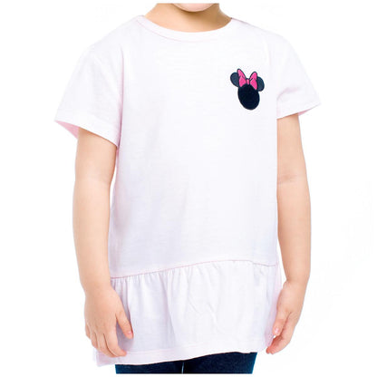 Disney and Marvel Character Girls Tees 3 Pack