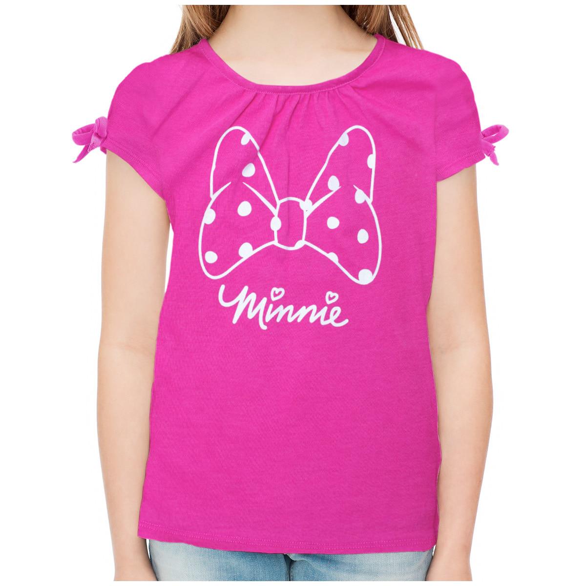Disney and Marvel Character Girls Tees 3 Pack