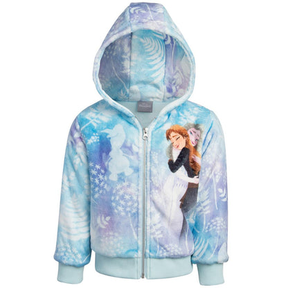 Disney and Marvel Kids' Character Hoodie Frozen