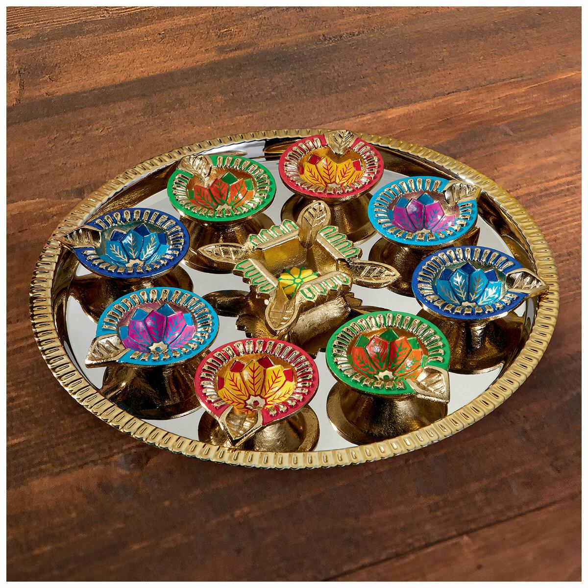 Diwali Diya Lanterns 10 Piece