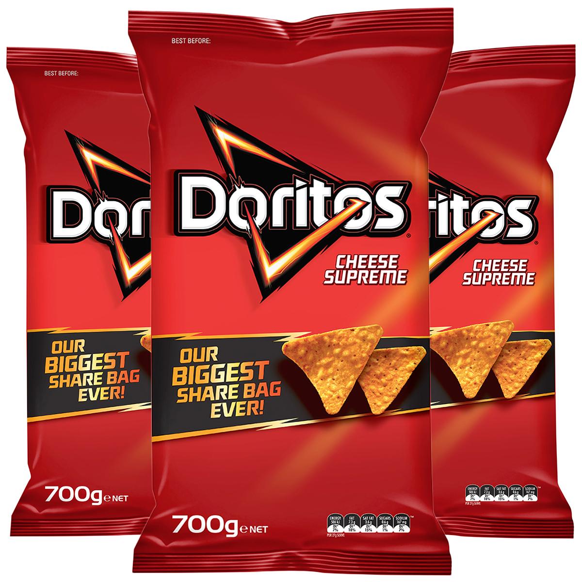 Doritos Cheese Supreme 3 x 700g