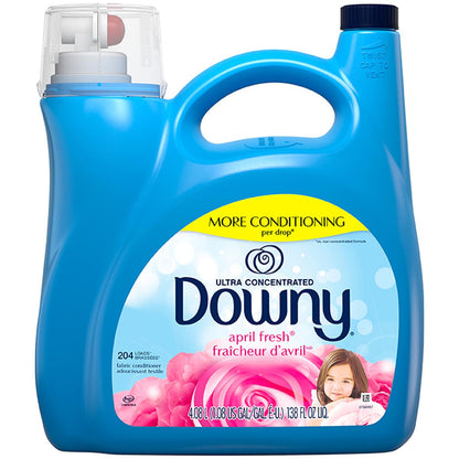 Downy Ultra Concentrated Fabric Softener April Fresh 4.08L
