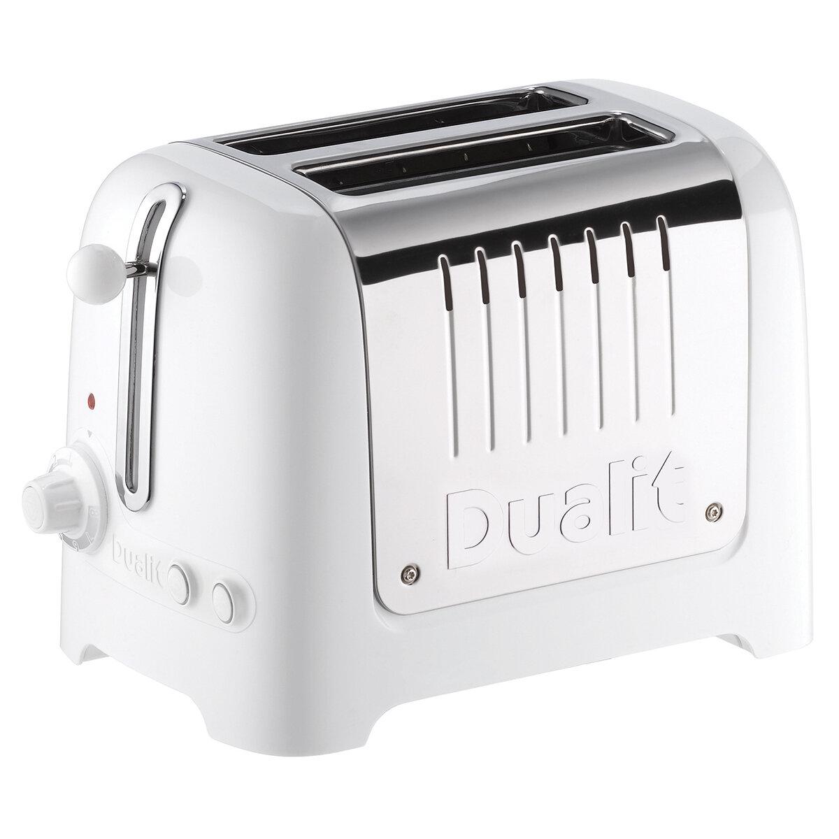 Dualit 2 Slot Lite Toaster White DU26209