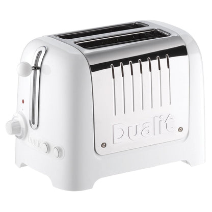 Dualit 2 Slot Lite Toaster White DU26209