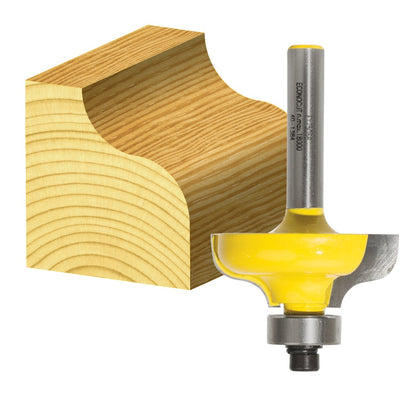 ECONOCUT Router Bit TCT Ogee 4.8mm 1 4inch -Shank EY 7506 B