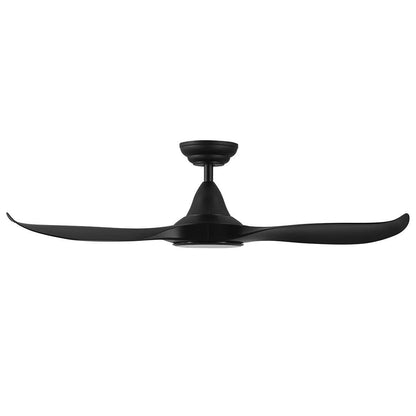 EGLO Noosa DC Fan 18W Tri-Colour LED Light Black