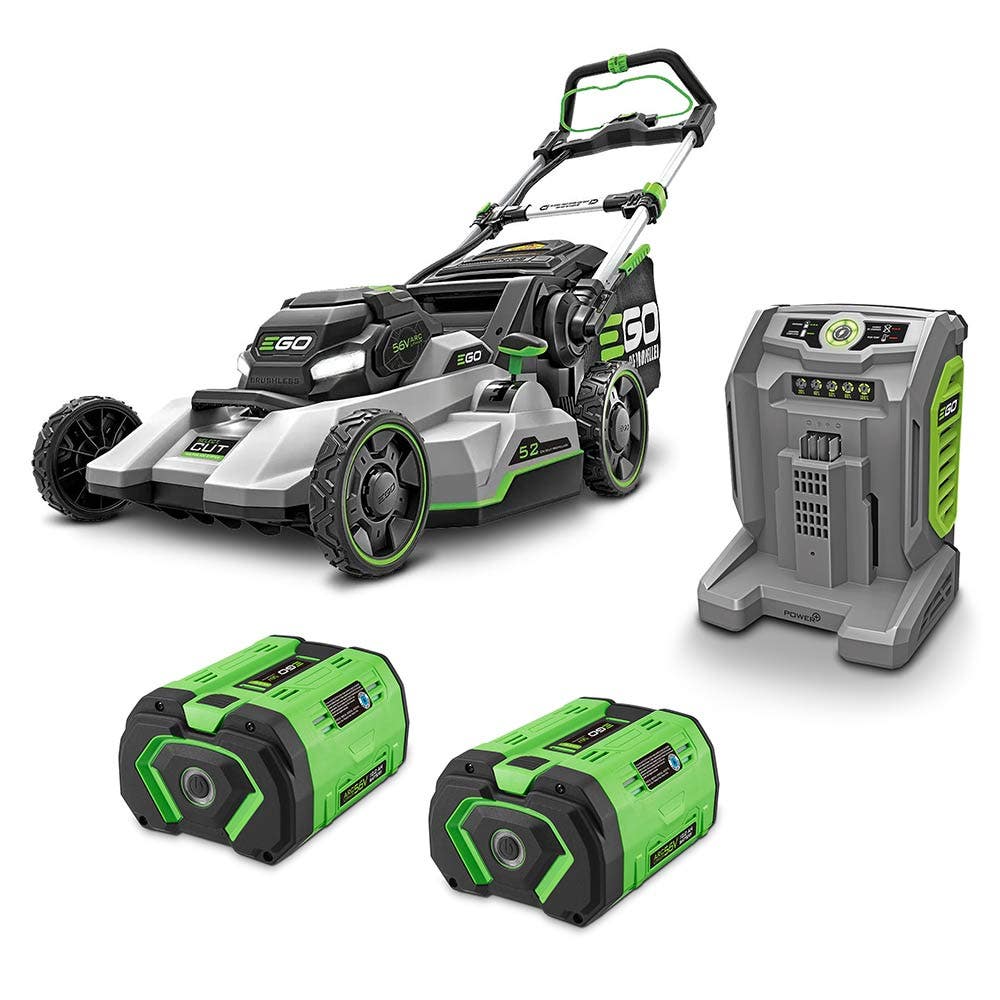 EGO 56V Brushless 2 x 10.0Ah 520mm SELECT CUT Multi-Blade Self-Propelled Lawn Mower Kit LM2136E-SP-2