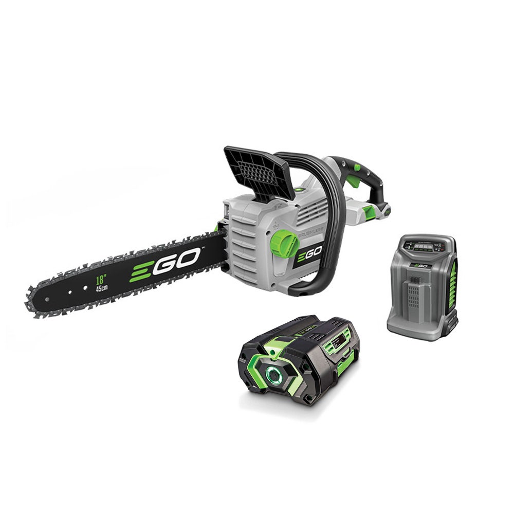 EGO 56V Brushless 45cm (18 ) 1x5.0Ah Chainsaw Kit CS1805E