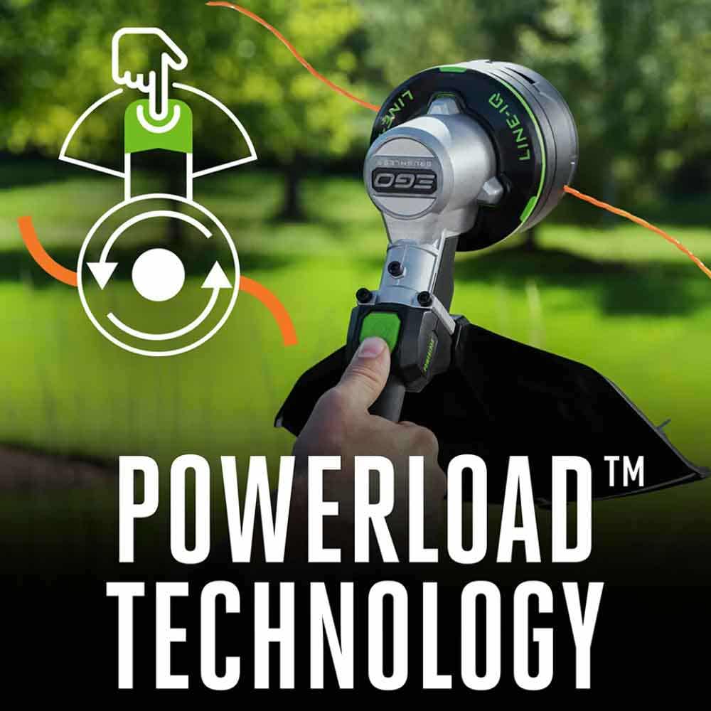 EGO POWER+ 56V 40cm POWERLOAD Line Trimmer w Line IQ ST1620E-T