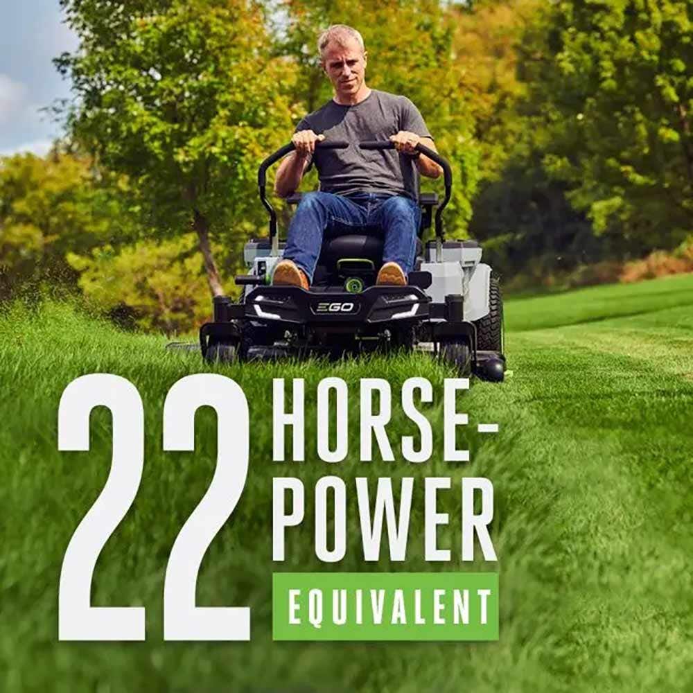 EGO POWER+ 56V 4 x 10Ah 107cm Z6 ZERO Turn Riding Mower Kit ZT4204E-L
