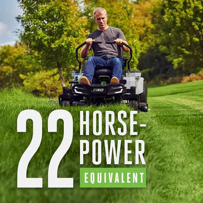 EGO POWER+ 56V 4 x 10Ah 107cm Z6 ZERO Turn Riding Mower Kit ZT4204E-L