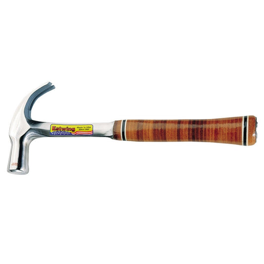 ESTWING 24oz Leather Grip Claw Hammer EWE24C