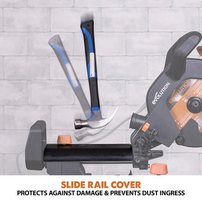 EVOLUTION 2000W 255mm Multi-Material Sliding Mitre Saw R255SMS