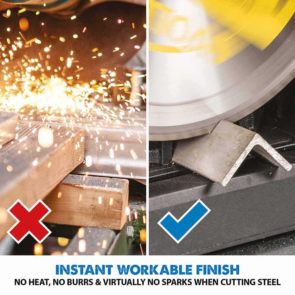 EVOLUTION 2200W 355mm Cold Cut Saw for Steel Cutting S355CPS
