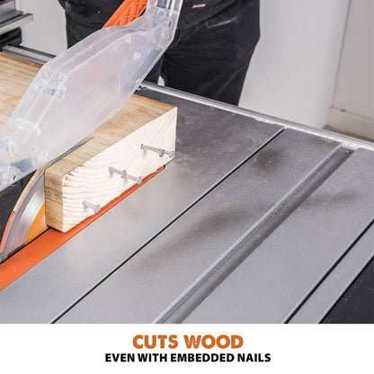 EVOLUTION 255mm 1500W Multi-Purpose Table Saw RAGE5S