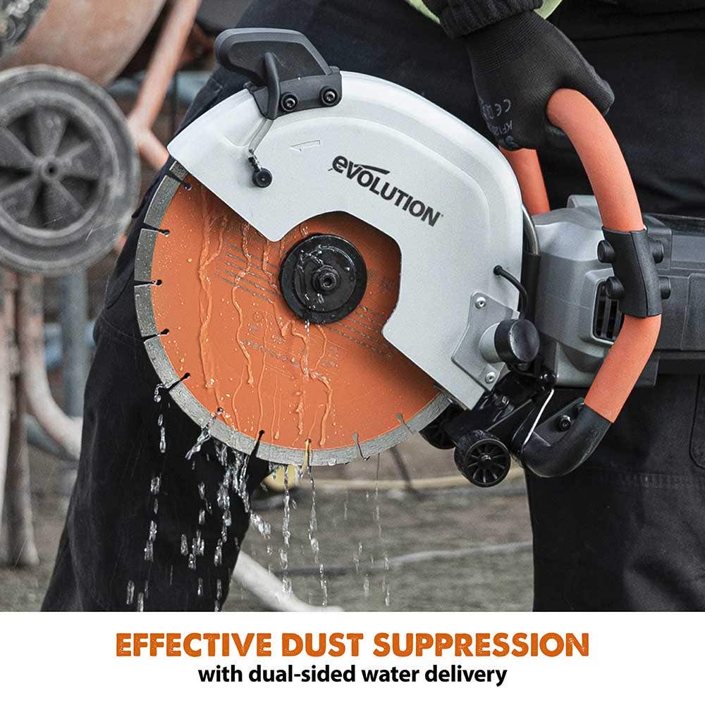 EVOLUTION 305mm Electric Disc Cutter with Overload Protection 0120006A