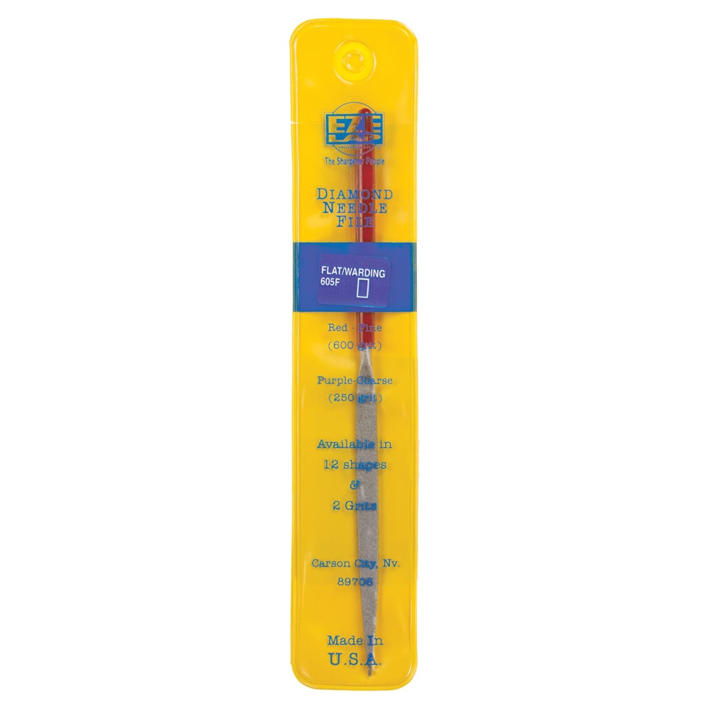 EZELAP 140mm Diamond Flat Warding Fine Needle File 605F