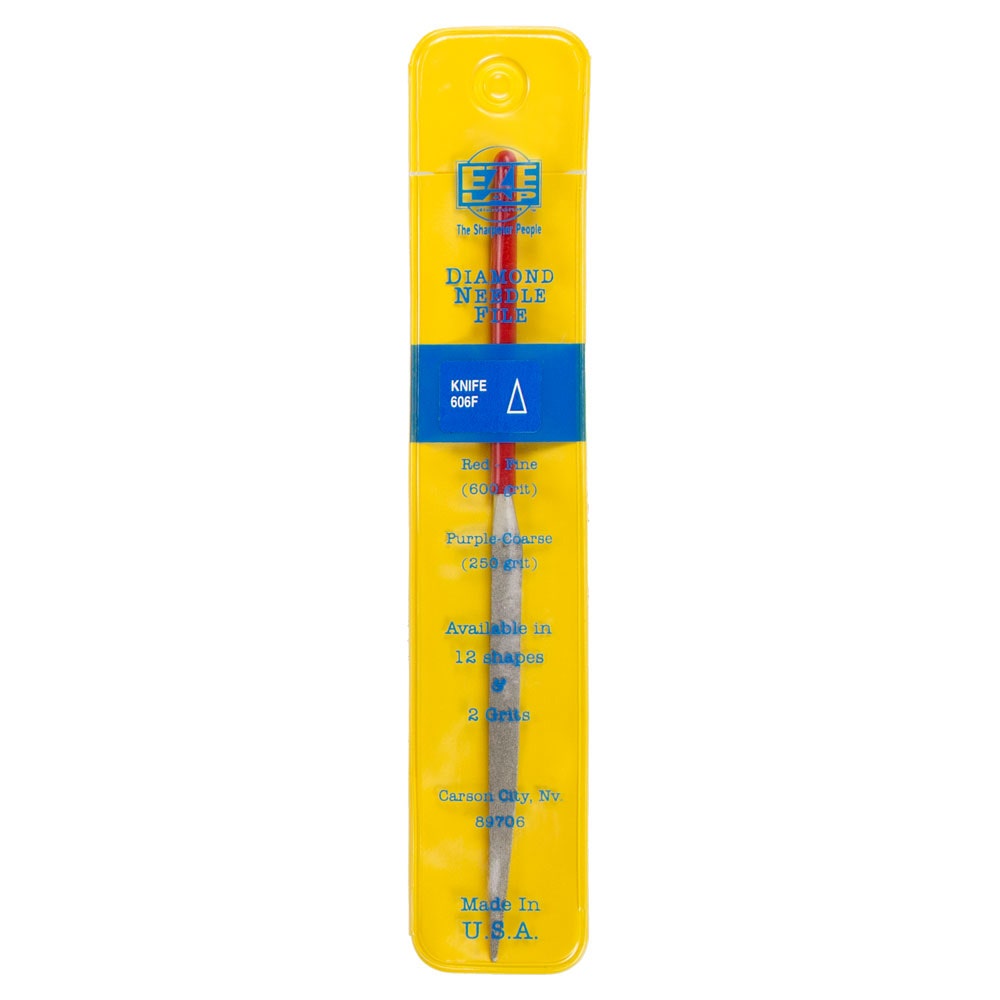 EZELAP 140mm Diamond Knife Fine Needle File 606F
