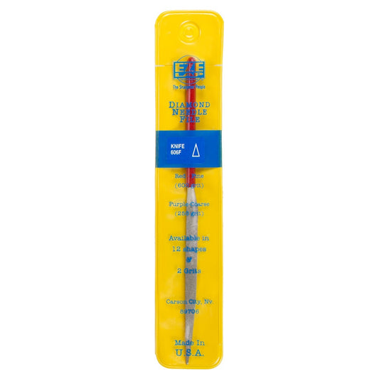 EZELAP 140mm Diamond Knife Fine Needle File 606F