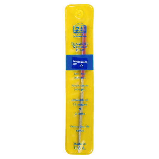 EZELAP 140mm Diamond Triangular Fine Needle File 603F