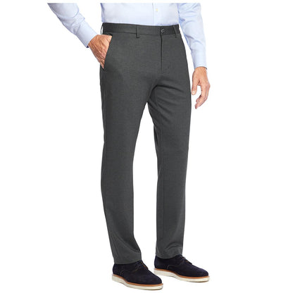 English Laundry Men's Knit Flat Front Pants Asphalt