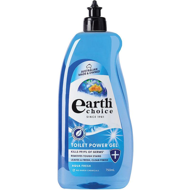 Earth Choice Toilet Cleaner Aqua Fresh 750ml - Powerful Eco-Friendly Clean
