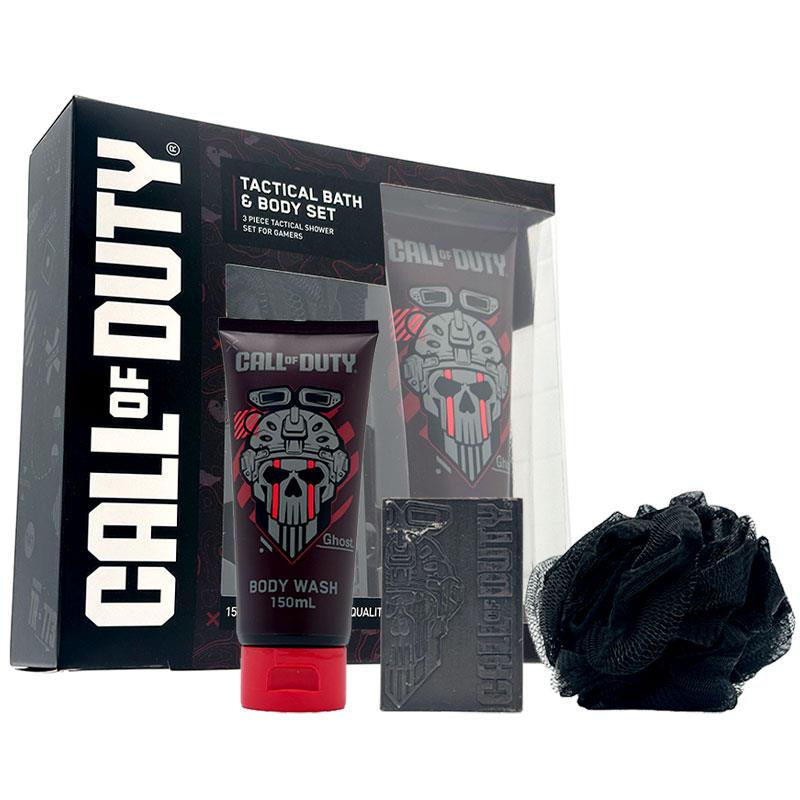 Call of Duty Bath Gift Set with Body Wash, Soap & Loofah