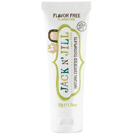 Jack N Jill Natural Toothpaste Flavour Free 50g