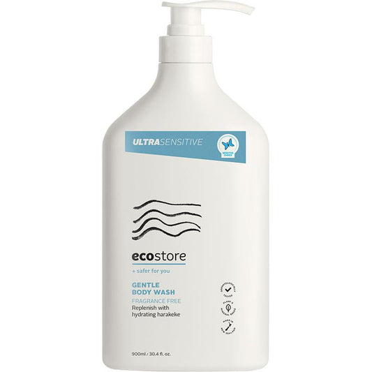 Ecostore Ultra Sensitive Body Wash 900ml - Gentle Clean for Sensitive Skin