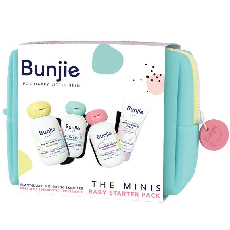 Bunjie Baby Mini Travel Starter Pack - Essential Skincare for Newborns