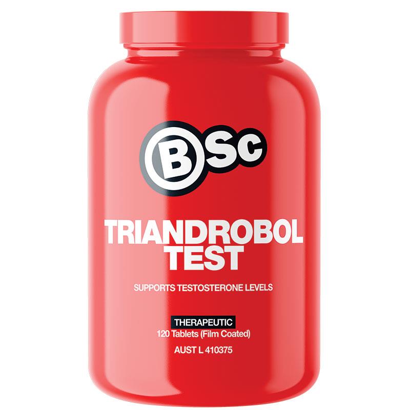 BSc Triandrobol Test - Testosterone Booster with Tribulus, 120 Tablets