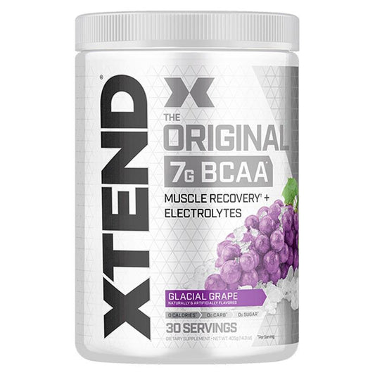 Xtend BCAA Glacial Grape 30 Serves - Ultimate Muscle Recovery Formula