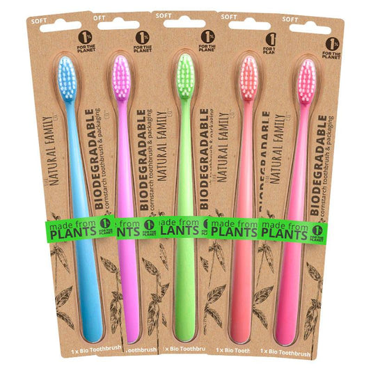 NFCo. Bio Toothbrush Soft Neon