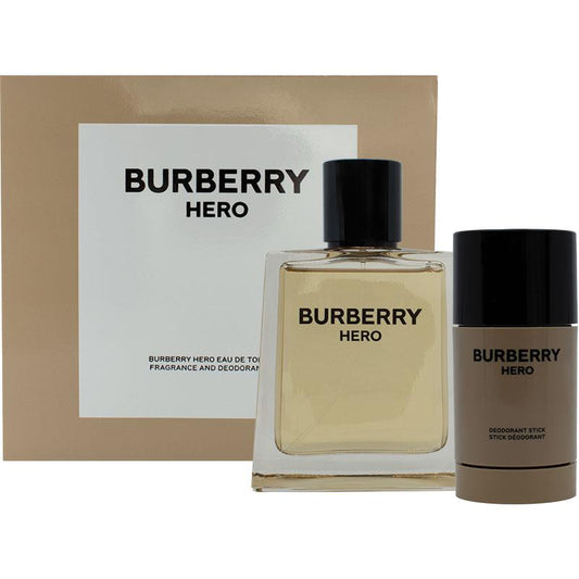 Burberry Hero Eau de Toilette & Deodorant Stick 100ml - 2 Piece Set