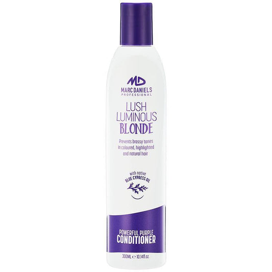 Marc Daniels Lush Luminous Blonde Powerful Purple Conditioner 300ml - Brighten Your Blonde