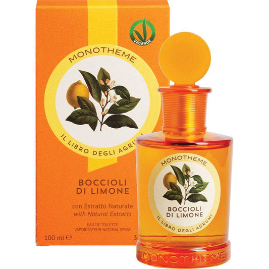 Monotheme Libro Degli Agrumi Boccioli Di Limone 100ml - Zesty Lemon Fragrance
