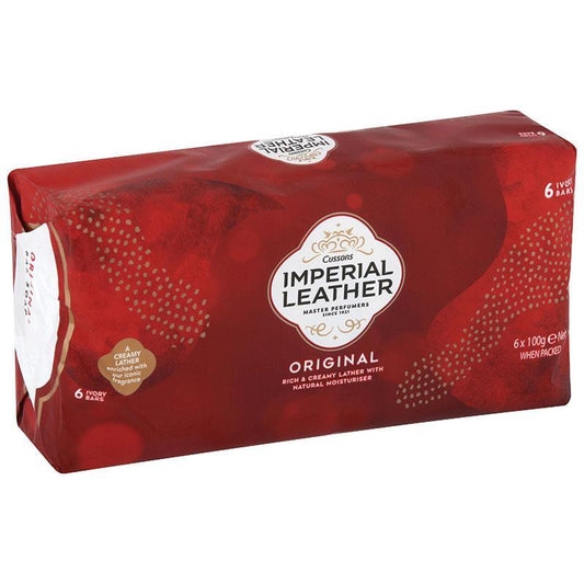 Cussons Imperial Leather Bar Soap - 6 Pack 100 g