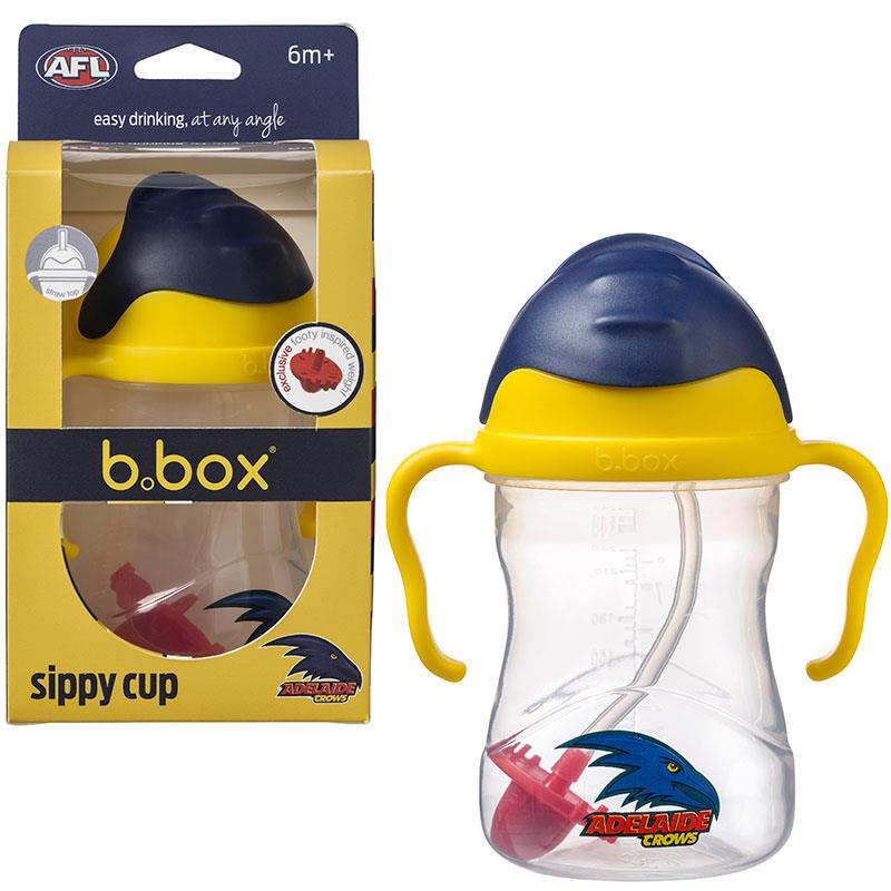 B.Box Sippy Cup AFL Adelaide 240ml