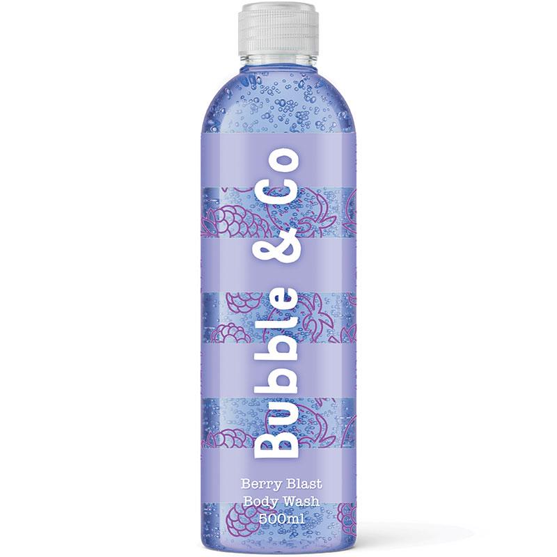 Bubble & Co Berry Tween Body Wash 500ml – Fun Bubbly Shower Gel