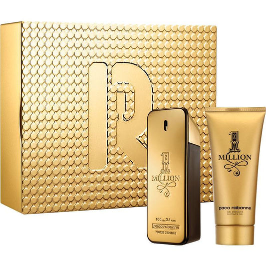 Paco Rabanne 1 Million Eau de Toilette 100ml & Shower Gel Set - Luxury Fragrance Duo