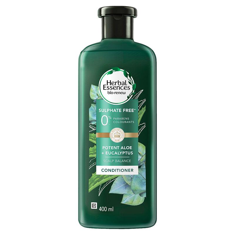 Herbal Essences Bio Renew Potent Aloe & Eucalyptus Strength & Moisture Conditioner 400ml